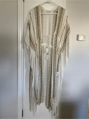 NWT Free People boho kimono cardigan duster, one size, women’s